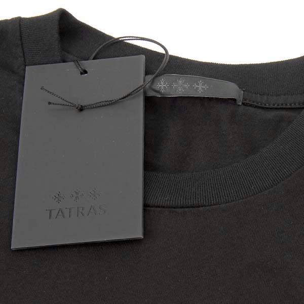タトラス TATRAS Tシャツ 長袖 メンズ ブラック MTAT21S8127-01 TEMI ロンT バックロゴプリント｜s-select｜04