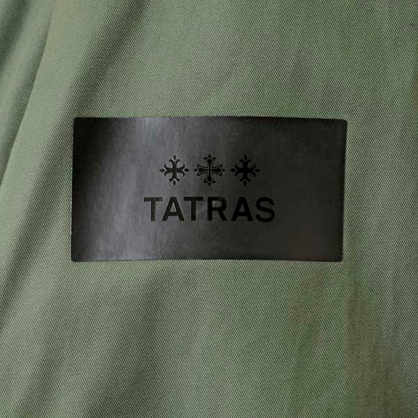 スーパーセール タトラス TATRAS フーデッドコート メンズ カーキ MTLA21S4129-35 TANTATO ミリタリーコートの画像