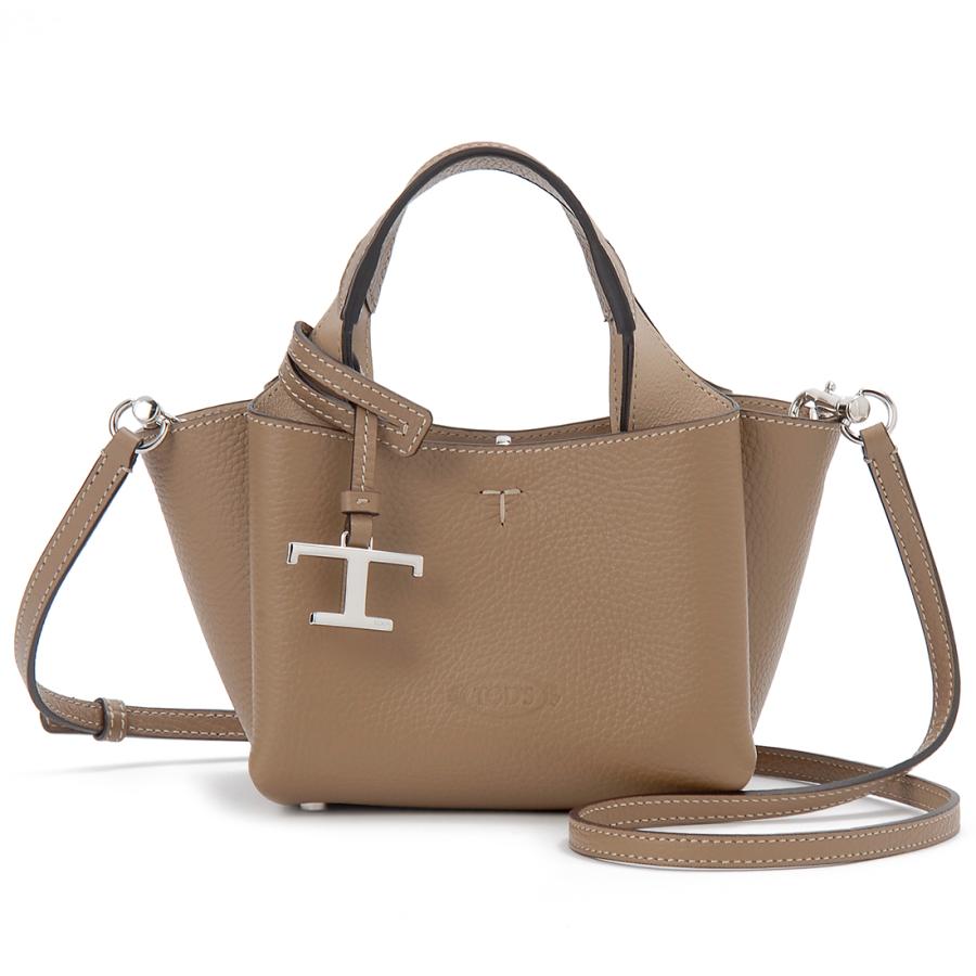 TOD'S トッズ ショルダーバッグ レディース ブラウン TOD'S トッズ ショルダーバッグ レディース ブラウン
