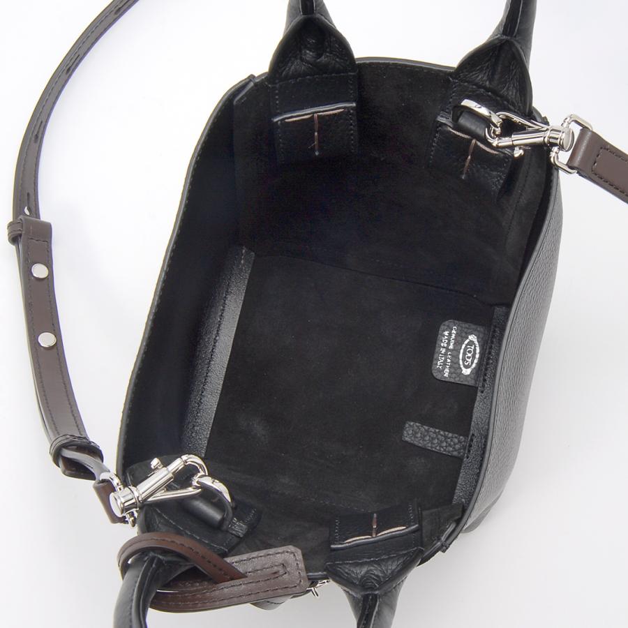 TOD'S トッズ ショルダーバッグ レディース ブラック TOD'S トッズ ショルダーバッグ レディース ブラック