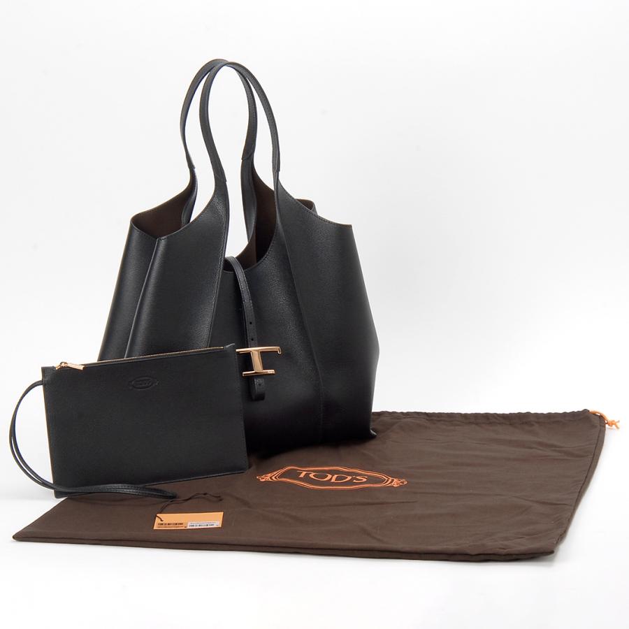 TOD'S トッズ トートバッグ レディース ブラック STDXBWTSBA0300 Q8E BK TOD'S（トッズ） トートバッグ レディース ブラック STDXBWTSBA0300
