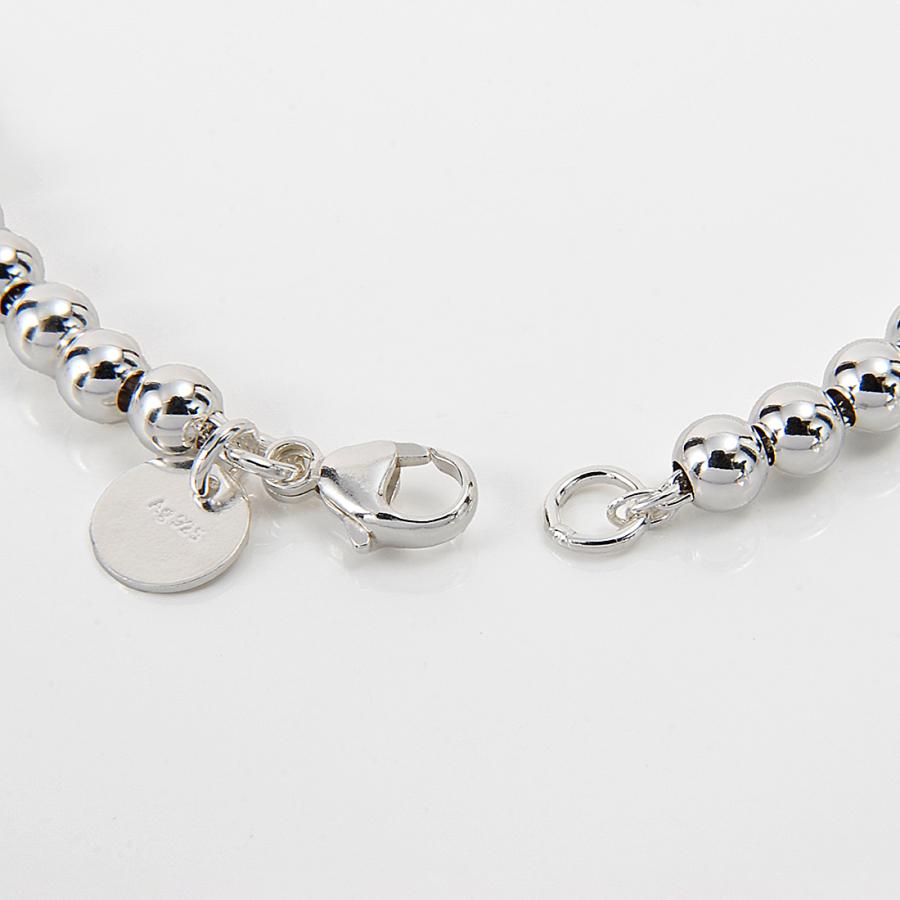 スーパーセール Tiffany&Co. ティファニー ブレスレット レディース 70299607 リターントゥティファニーミニハートビーズダイヤ ミディアムの画像