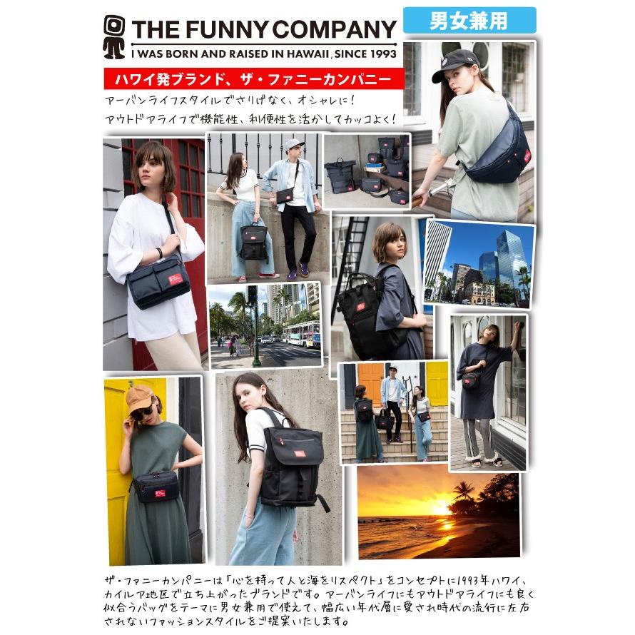 公式 SALE 7,700円⇒5,390円 ザ・ファニーカンパニー THE FUNNY COMPANY トートバッグ Manoa 高密度ナイロン ブラック メンズ レディース｜s-select｜10