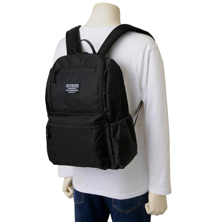 THE FUNNY COMPANY ザ・ファニーカンパニー マットナイロン リュック バックパック メンズ レディース ブラック TFC-M032-001 ザ・ファニーカンパニー THE FUNNY COMPANY マットナイロン リュック