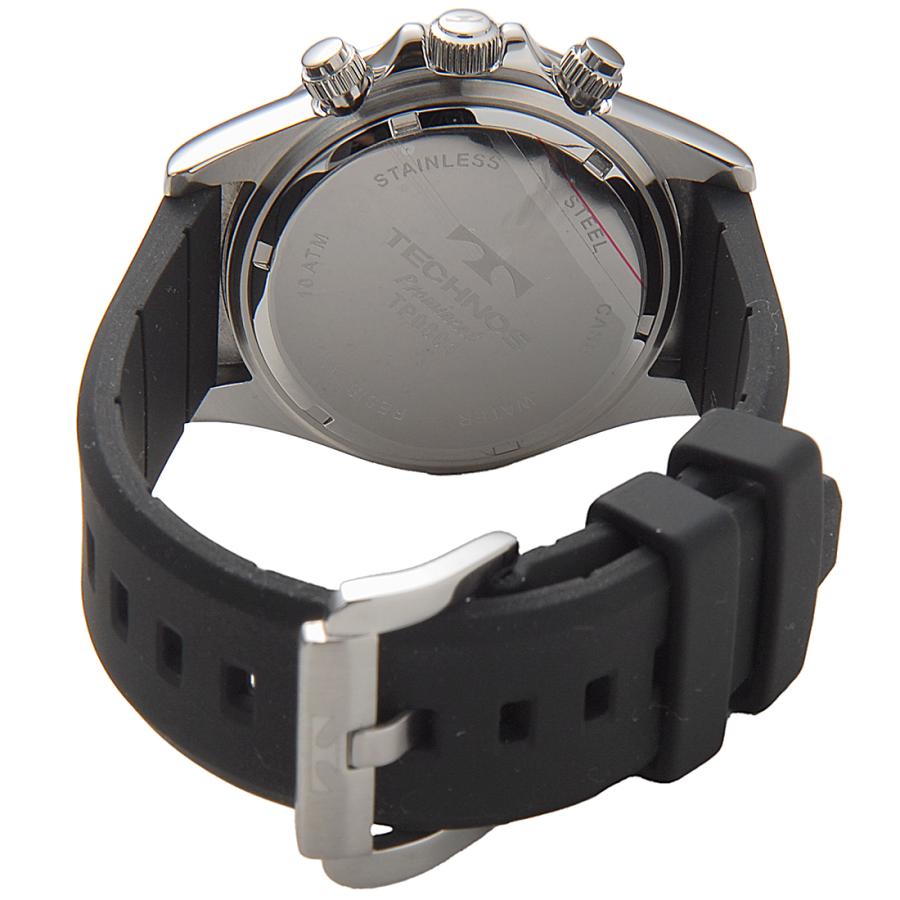 TECHNOS（テクノス） プロミネント クロノグラフ TP0801SW メンズ