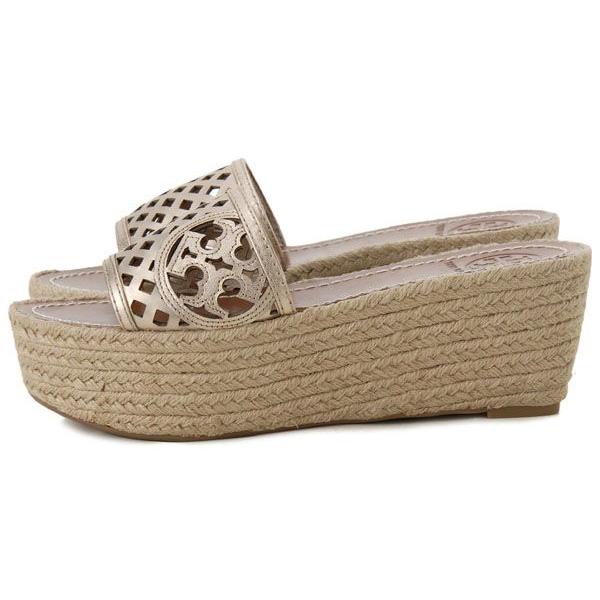 トリーバーチ　サンダル　8 25cm相当 TORY BURCH トリーバーチ ウェッジサンダル サイズ：8 JP 25cm