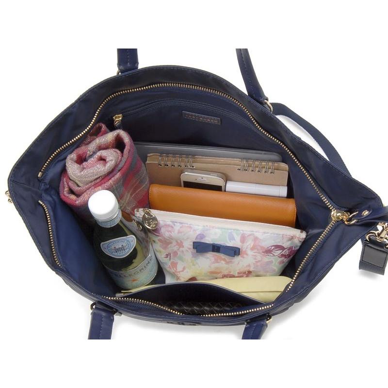 トリーバーチネイビーハンドバッグ トリーバーチ TORY BURCH バッグ （ネイビー） -ファッション