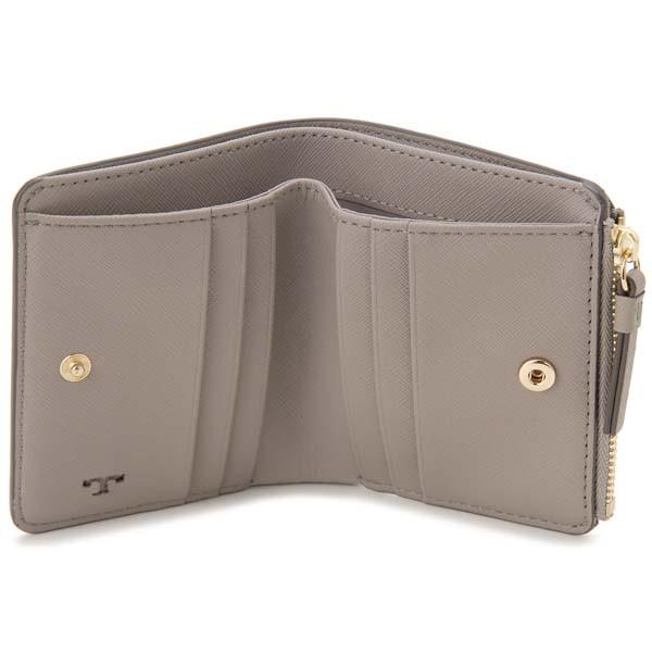 【美品！！】【希少】Tory Burch ロビンソン グレー 二つ折り財布 TORY BURCH トリーバーチ 二つ折り財布 レディース グレー 54449