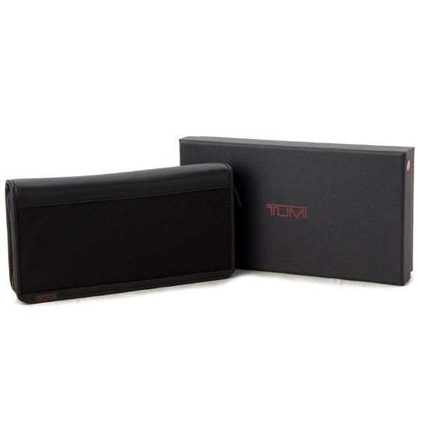 展示美品TUMI ALPHA SLGラウンドトラベルウォレット TUMI トゥミ 19277 ラウンドファスナー長財布 ジップ
