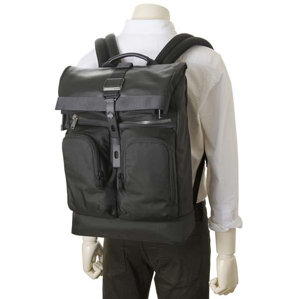 TUMI トゥミ リュック メンズ ブラック 232388D ALPHA アルファ LONDON  