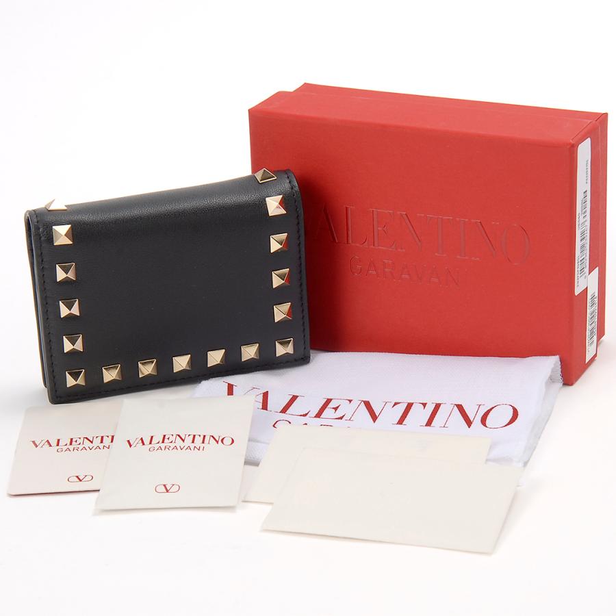 ヴァレンティノ ガラバーニ 二つ折り財布 3W2P0P39BOL 0NO VALENTINO GARAVANI ヴァレンティノ ガラヴァーニ 二つ折り財布