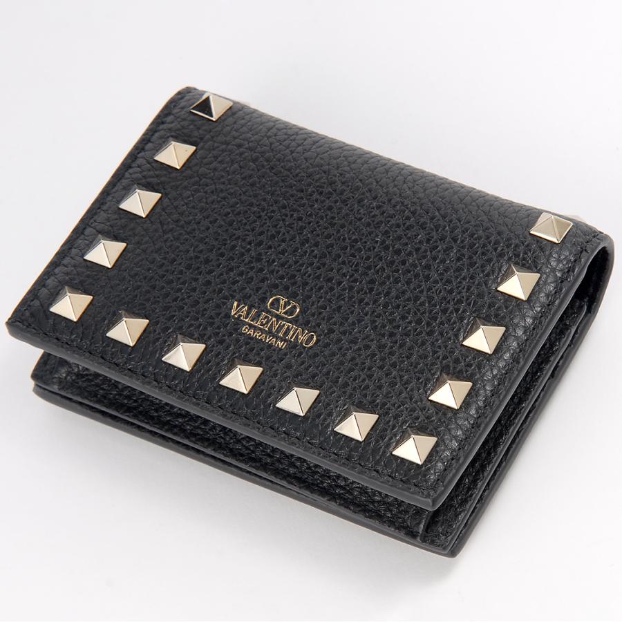 【美品】ヴァレンティノガラヴァーニ 2つ折り財布 ロゴ 金具 valentino VALENTINO GARAVANI（ヴァレンティノ ガラヴァーニ） ヴァレンティノ