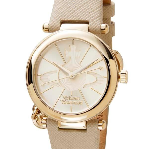 ヴィヴィアン・ウエストウッド Vivienne Westwood 腕時計 レディース ゴールド×ベージュ VV006GDCM 女性用｜s-select