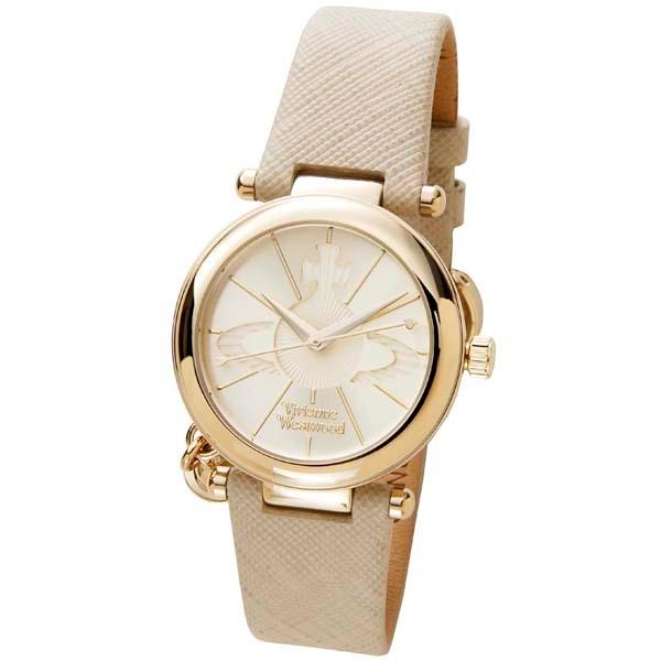 ヴィヴィアン・ウエストウッド Vivienne Westwood 腕時計 レディース ゴールド×ベージュ VV006GDCM 女性用｜s-select｜02