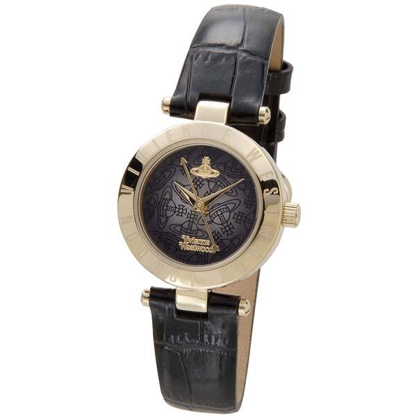【Vivienne Westwood】腕時計 ブラック ゴールド チャーム vivienne westwood 腕時計 VV048GDBK ヴィヴィアンウエスト