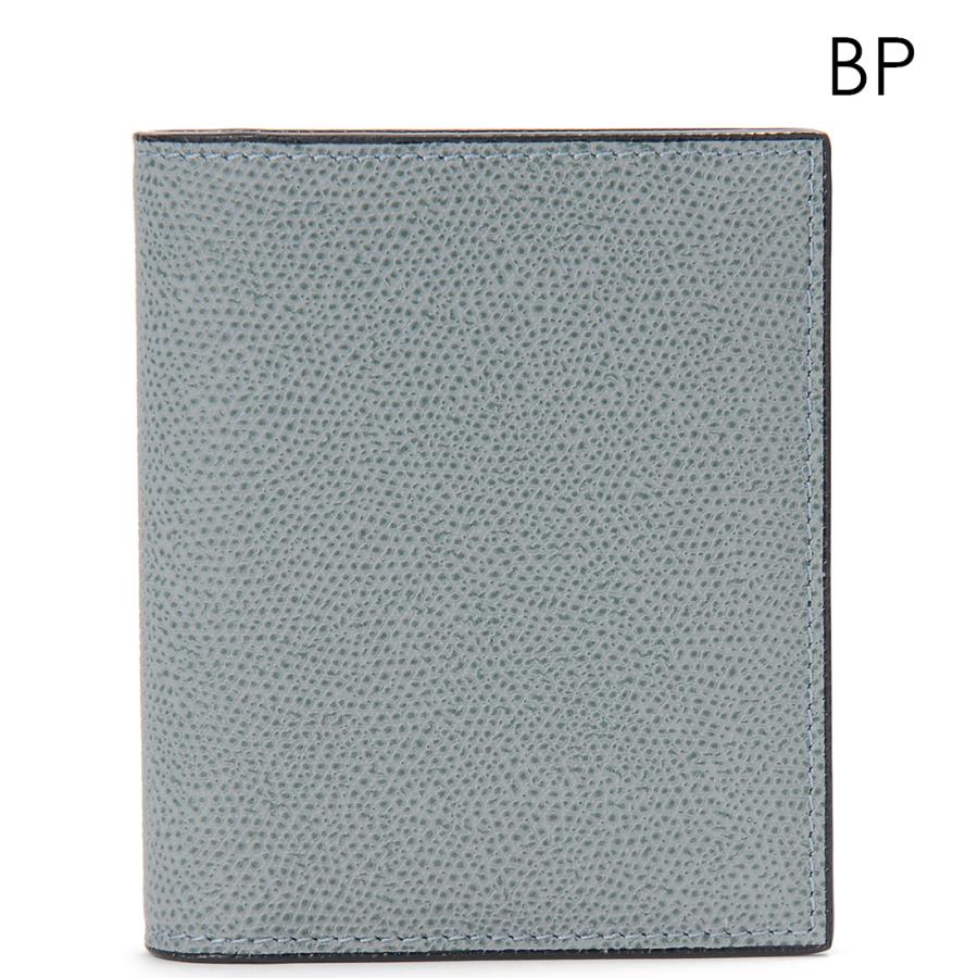 Valextra 二つ折り財布 ダークグレー Valextra ヴァレクストラ 二つ折り財布 レディース