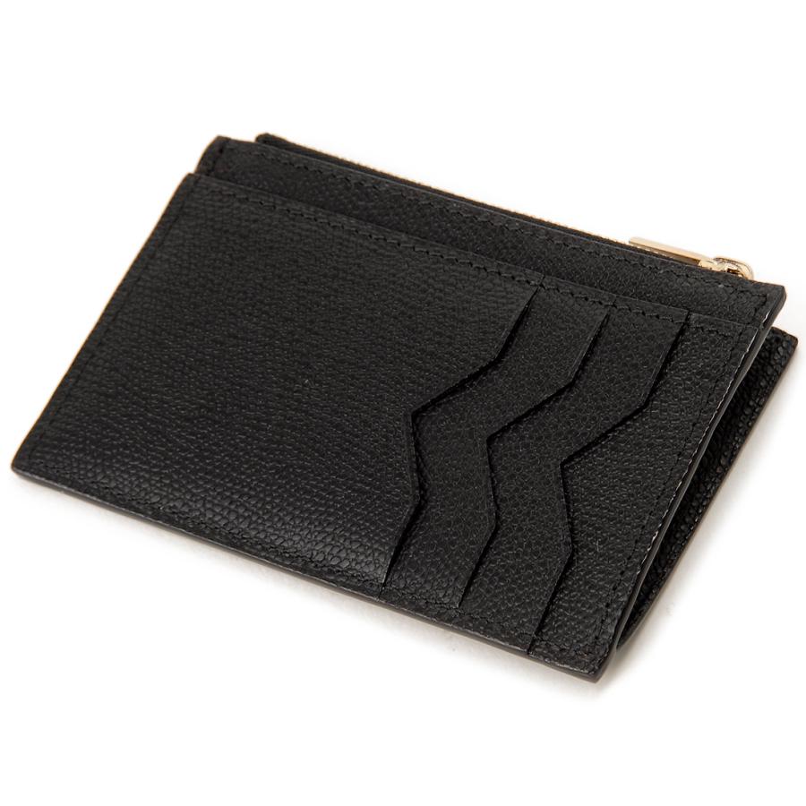 Valextra ヴァレクストラ 財布 ケース カードケース ブラック V2A09-028-000N-OC 0009028LOCCP99NN Valextra（ヴァレクストラ） 財布 コインケース カードケース ブラック