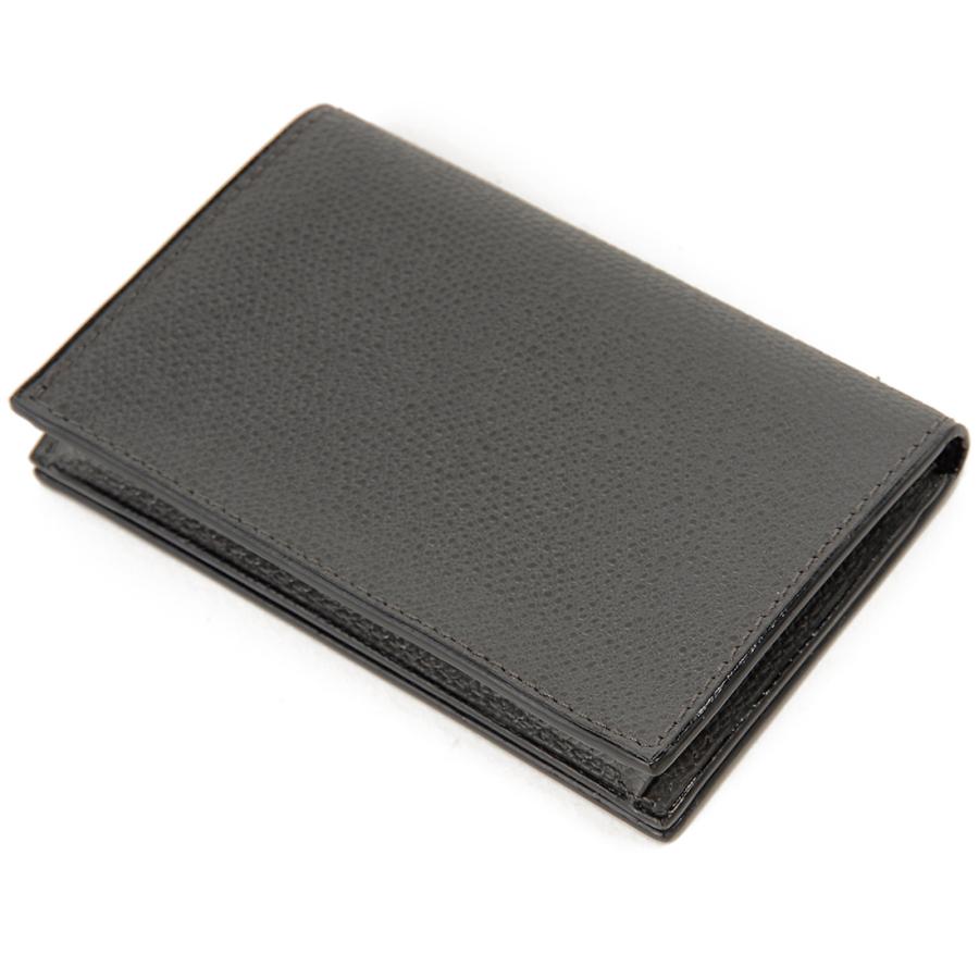 ⭐︎新品・未使用Valextra 黒 レザー 名刺入れ　カードケース Valextra（ヴァレクストラ） 名刺入れ カードケース 0024028L99CC99GF