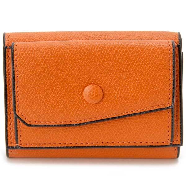 Valextra ヴァレクストラ 折財布 三つ折り財布 オレンジ V8L26-028-00AR-RL 0026028LRLWF99AN