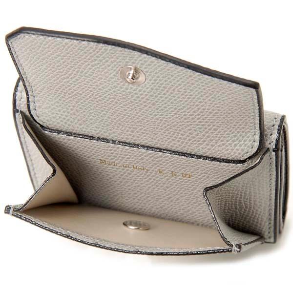 Valextra ヴァレクストラ 折財布 三つ折り財布 アッシュグレー