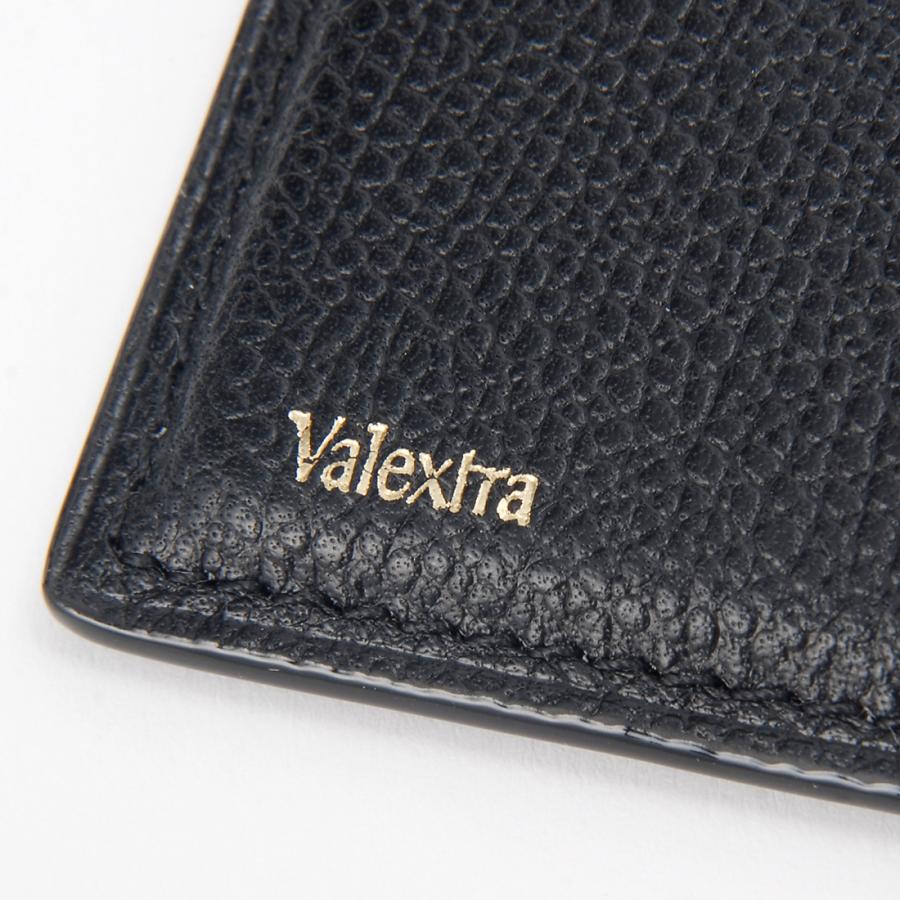 Valextra 黒 ケース Valextra（ヴァレクストラ） カードケース コインケース フラグメント