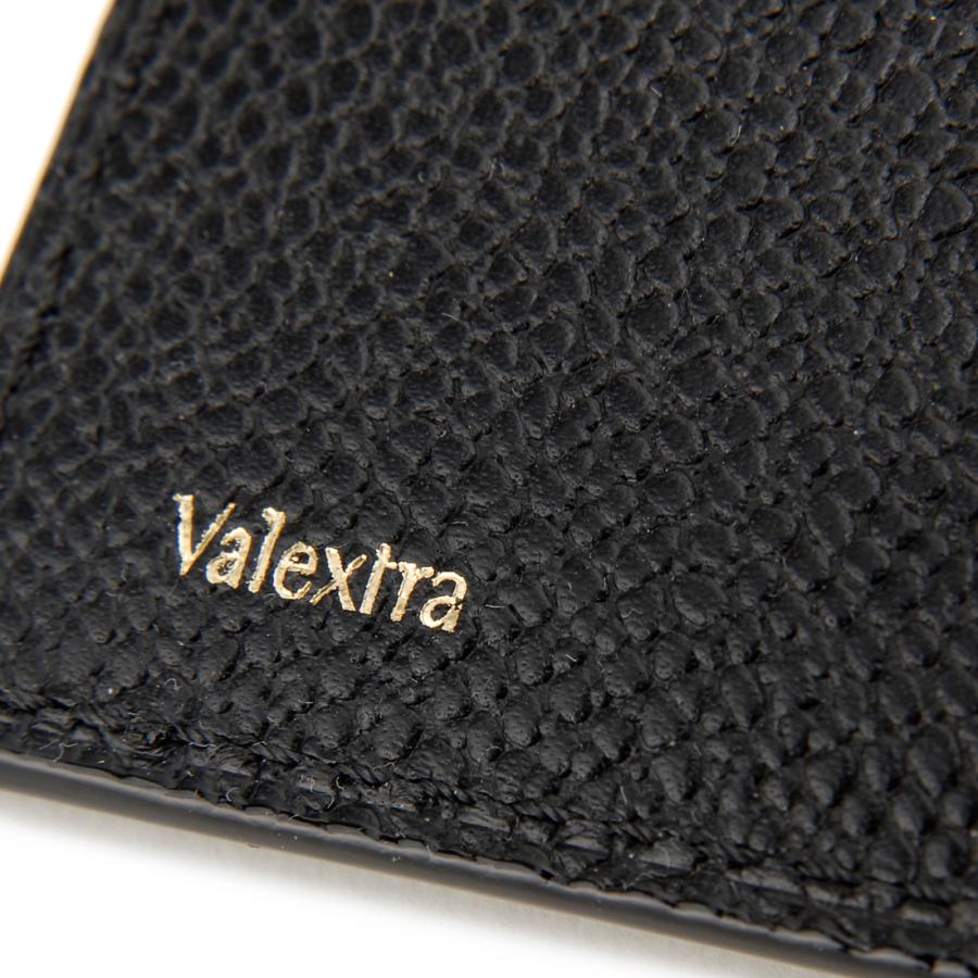 Valextra（ヴァレクストラ） 札入れ 二つ折り財布 ブラック V0L80-028