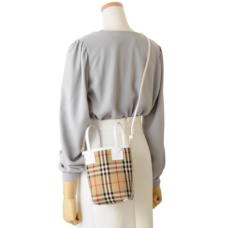 訳あり　内側に汚れあり　BURBERRY バーバリー ショルダーバッグ レディース 8072348 ミニ ロンドン トート |  | 04