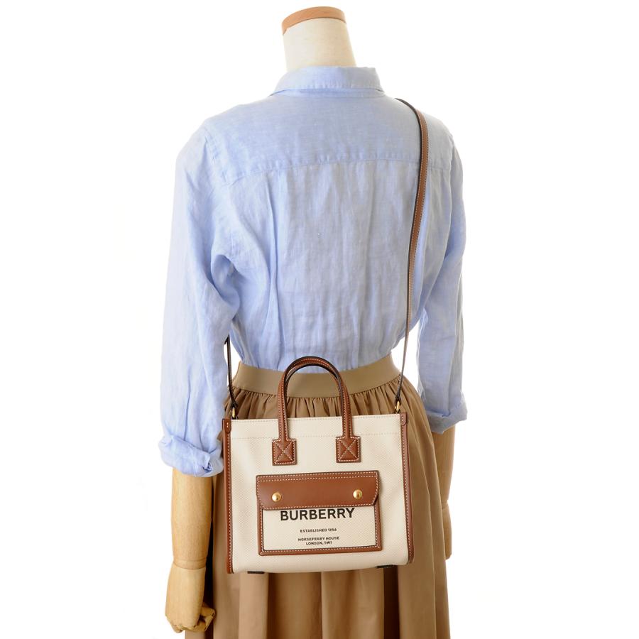 美品★BURBERRY トートバッグ 訳あり 正面右上にボンド汚れあり BURBERRY バーバリー トートバッグ