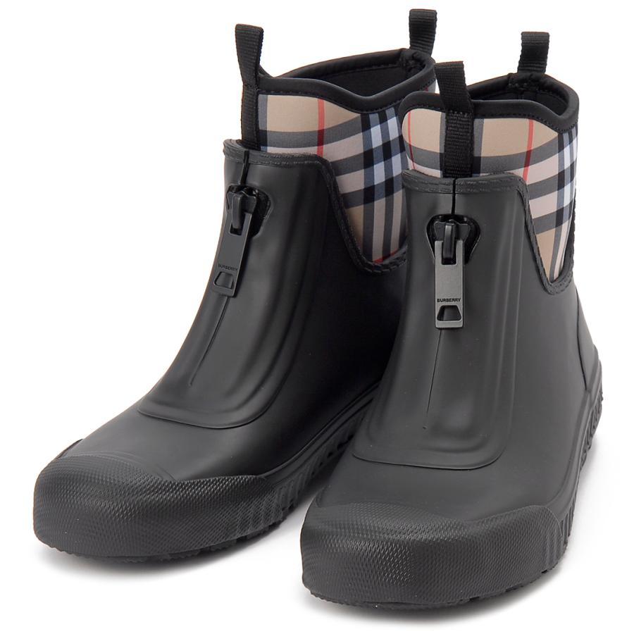 【5/16まで】Burberry レインロングブーツ※箱付 訳あり 箱不良 BURBERRY バーバリー レインブーツ 24.5cm レディース