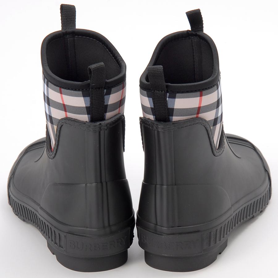 訳あり 箱不良 BURBERRY バーバリー レインブーツ 24cm レディース