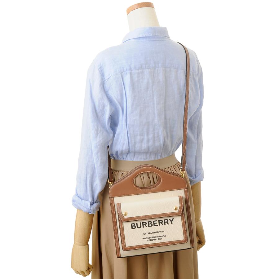 訳あり 保護袋汚れ、背面に汚れあり BURBERRY バーバリー ショルダー 