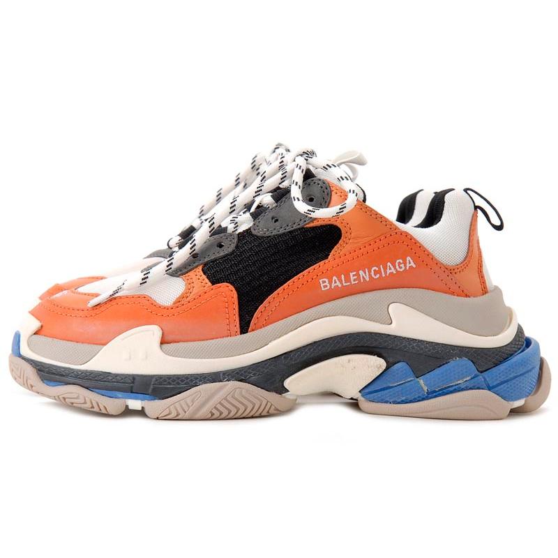 訳あり BOX不良 バレンシアガ BALENCIAGA スニーカー レディース 39/25.5cm TRIPLE S トリプル エス トレーナー 541640 W09OE 7581｜s-select｜02