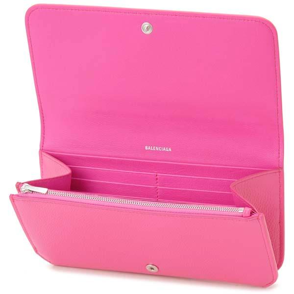BALENCIAGA 訳あり BOX不良 バレンシアガ 長財布 ピンク 594289 1IZ43  