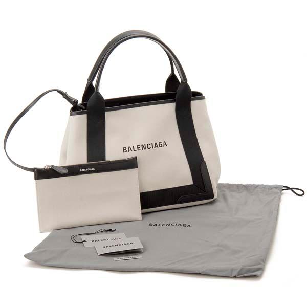 訳あり 保護袋なし、正面右上に織り傷あり バレンシアガ トートバッグ