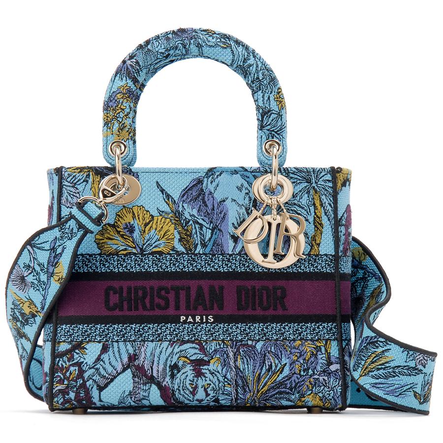 訳あり シミあり Dior ディオール ハンドバッグ レディース M0565OEUP M259 LADY D-LITE MEDIUM Christian Dior（クリスチャン・ディオール） 訳あり シミあり Dior