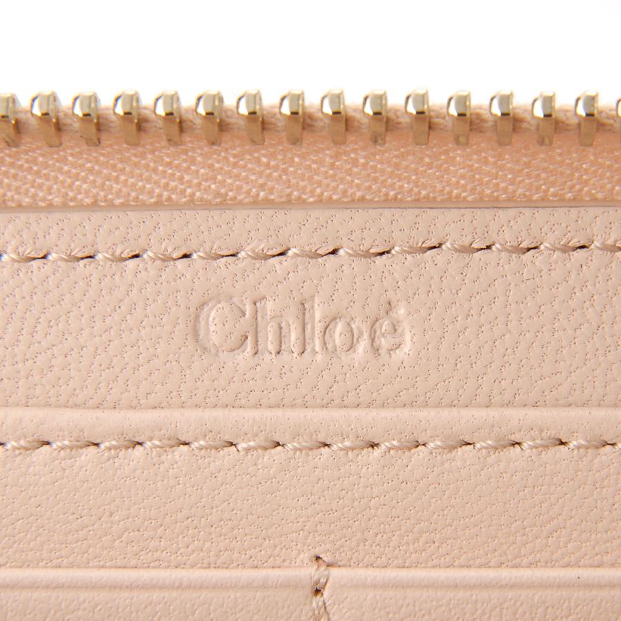 訳あり 箱不良、正面左側と内側カード入れ部分に生地不良あり クロエ