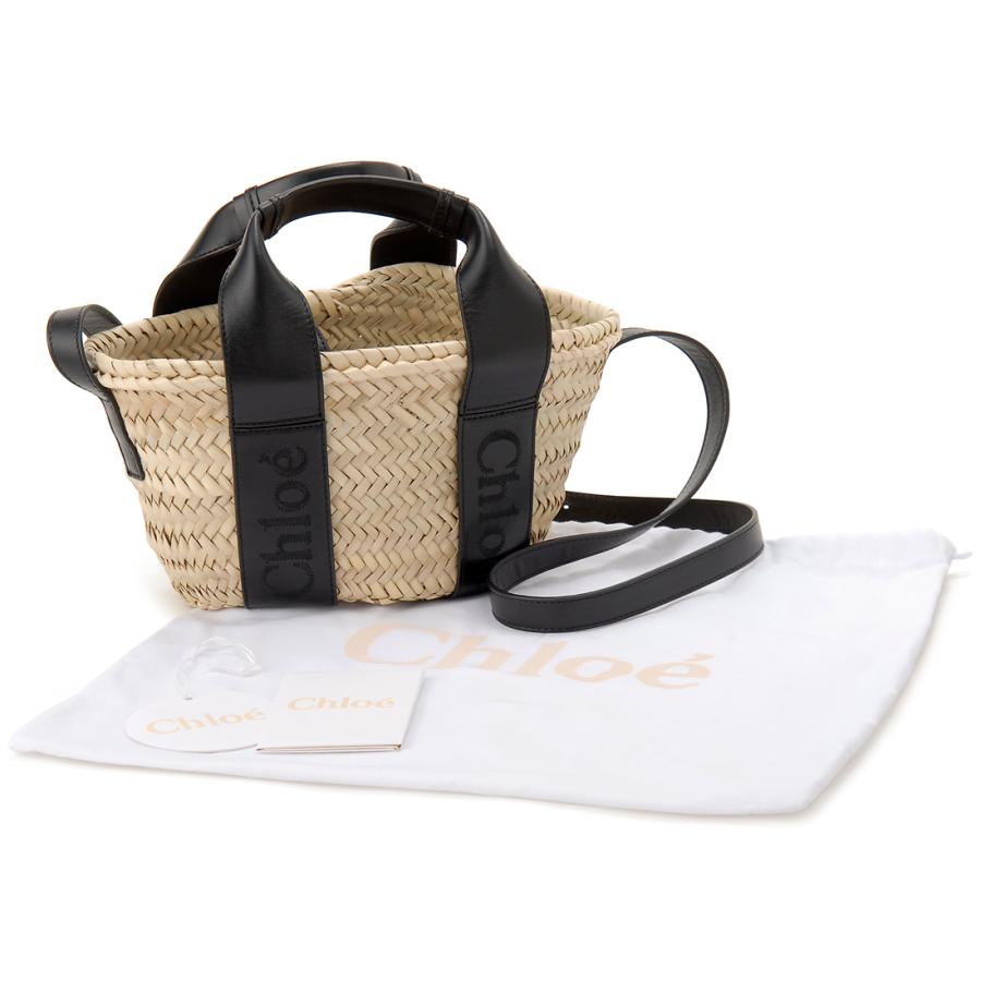 訳あり　保護袋汚れ、ブランドタグなし　Chloe クロエ トートバッグ レディース 23SS304 J66 001 スモールバスケット Chloe（クロエ） 訳あり 保護袋汚れ、ブランドタグなし トートバッグ