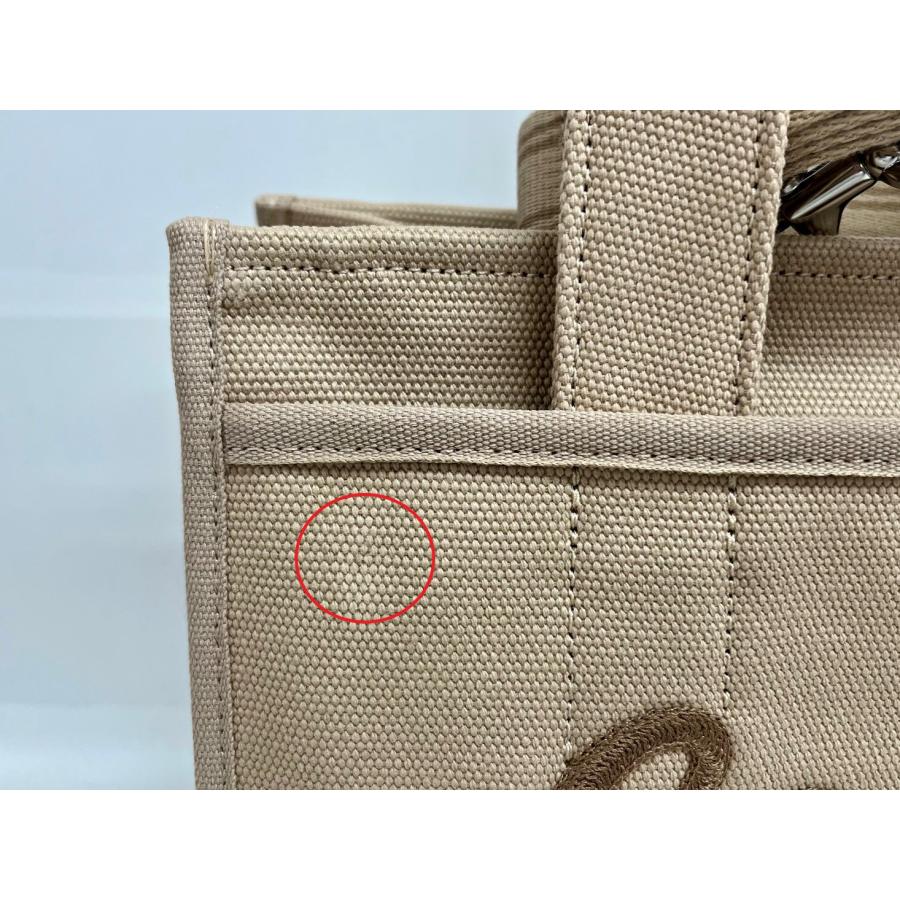 訳あり 正面左側に汚れ、ショルダーの糸ほつれ コーチ COACH トート