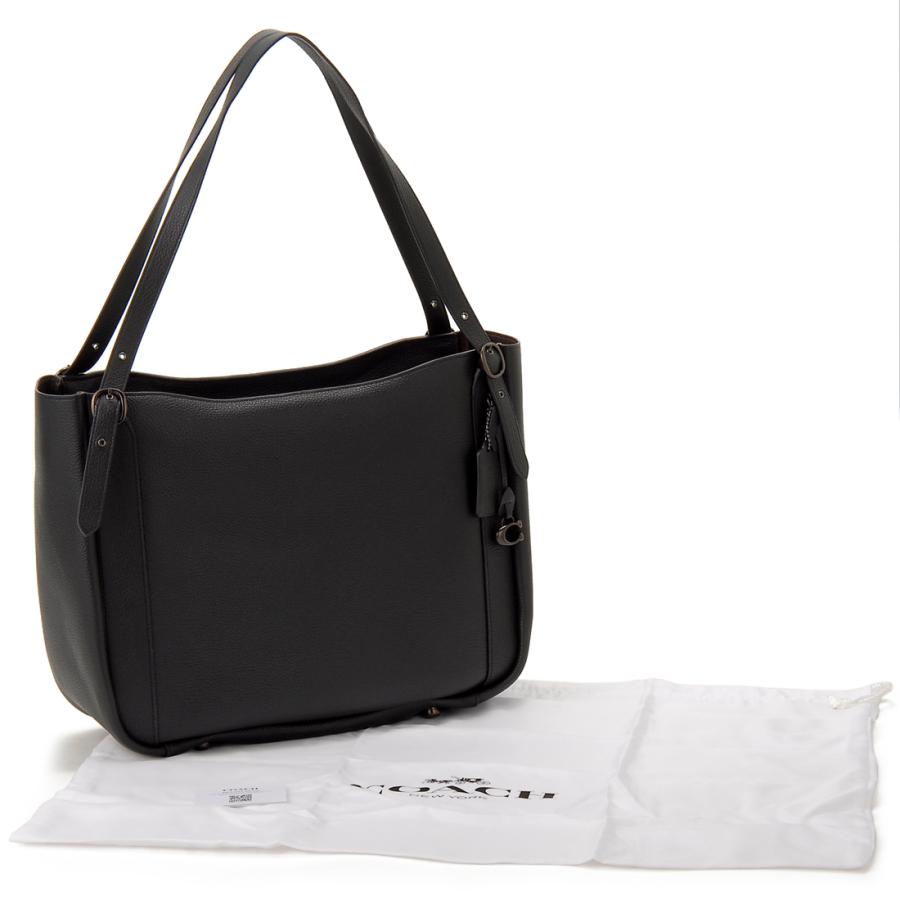 訳あり チャームなし COACH コーチ トートバッグ レディース ブラック