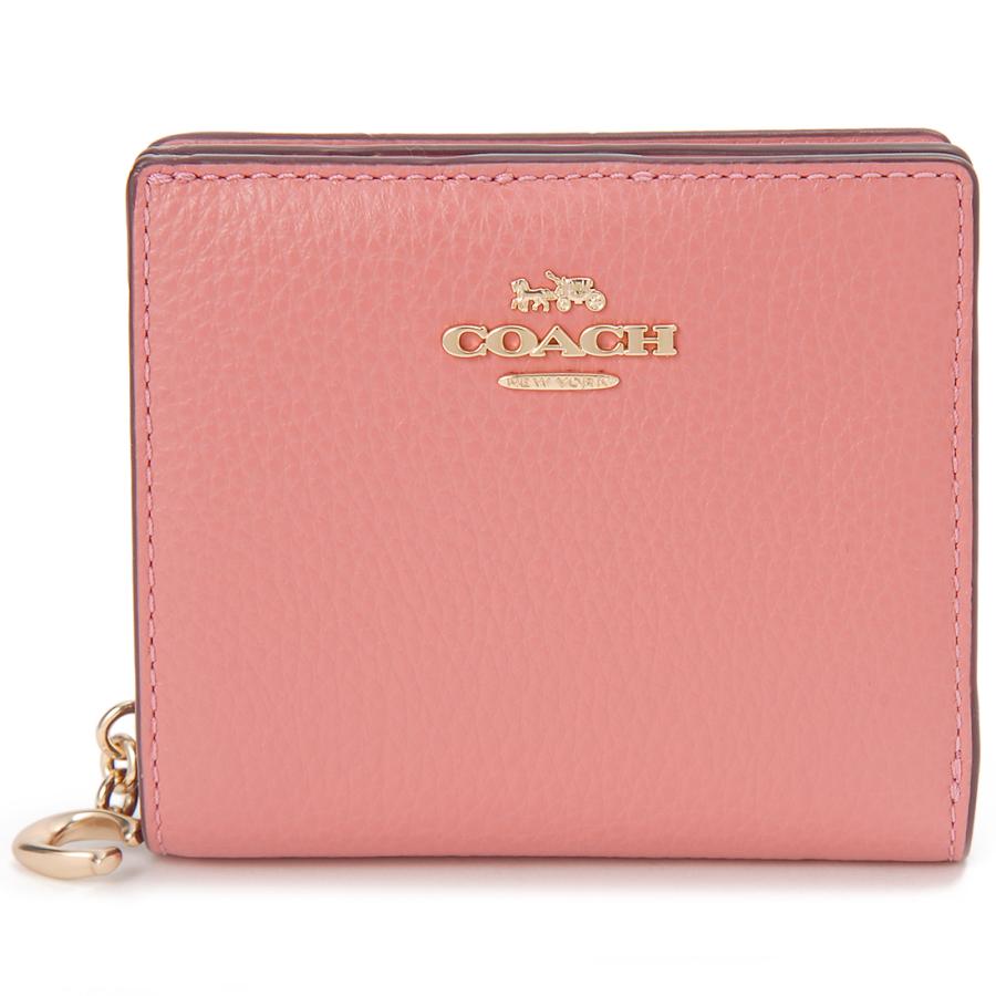 訳あり 札入れ上部真ん中に汚れあり COACH コーチ 二つ折り財布  