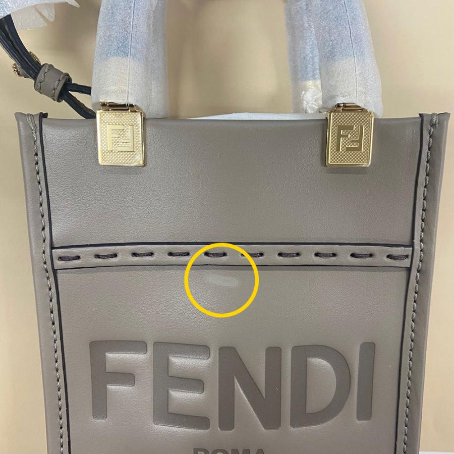 FENDI 訳あり 正面にシミあり フェンディ ショルダーバッグ