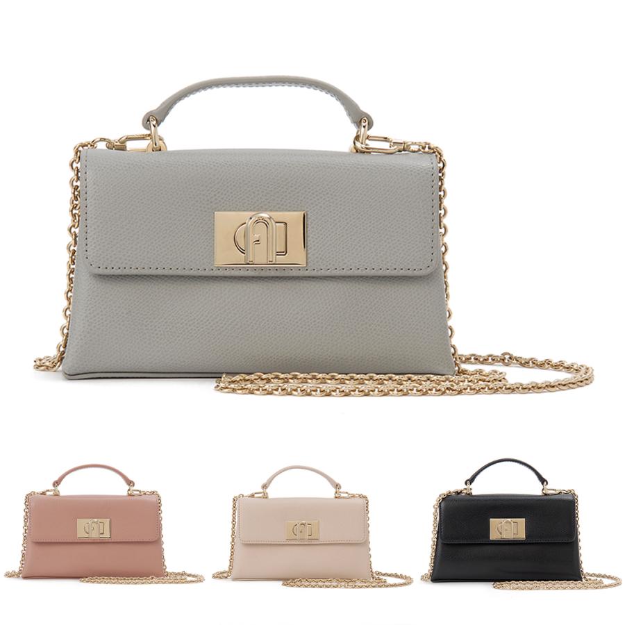 訳あり 留め具に傷あり フルラ FURLA ハンドバッグ ネロ ブラック