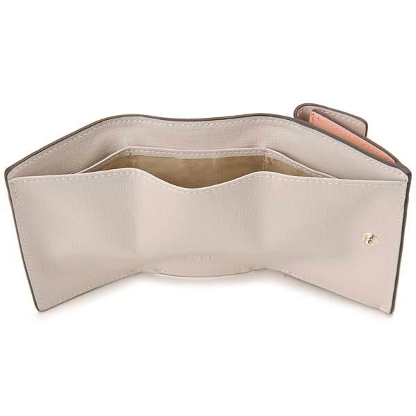 訳あり 正面左上に汚れあり FURLA フルラ 財布 三つ折り財布