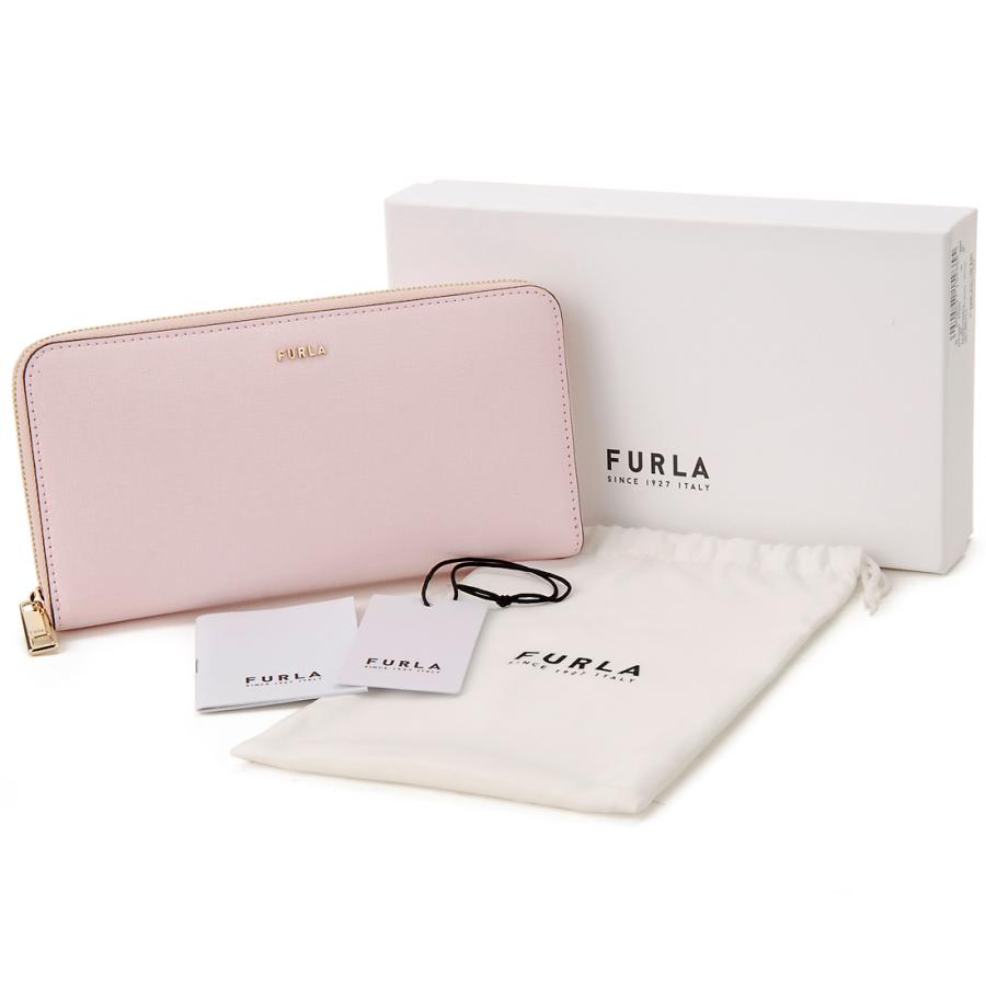 訳あり 箱潰れ FURLA フルラ ラウンドファスナー長財布 レディース