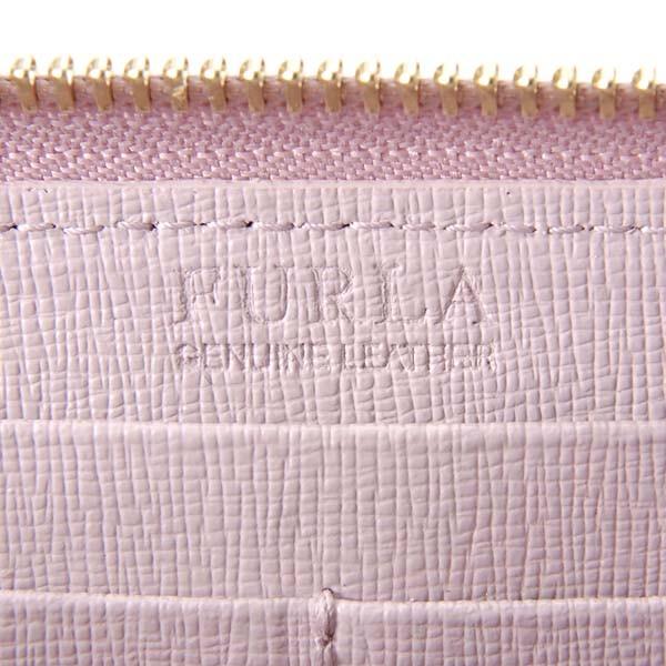 FURLA（フルラ） 訳あり ロゴ金具部分変色 ラウンドファスナー長財布