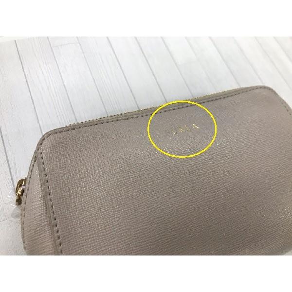FURLA（フルラ） 訳あり 中ポーチ・ロゴかすれ ポーチ 3点セット 