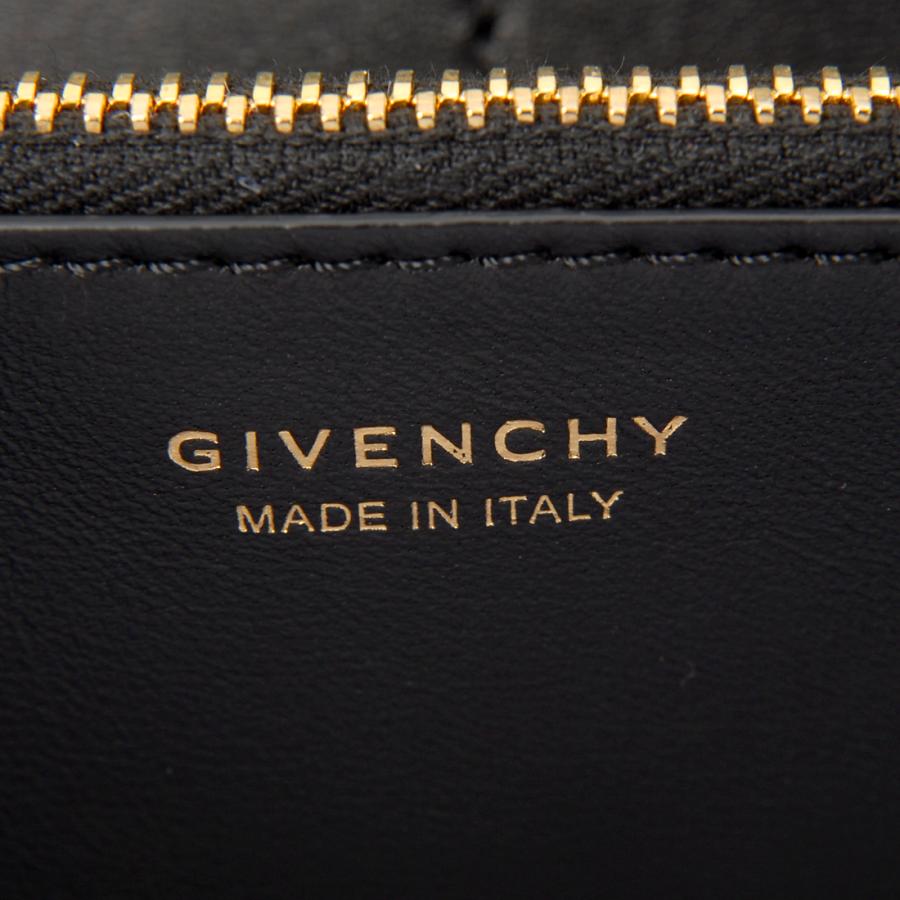GIVENCHY 訳あり 正面ロゴ「G」一部色欠け ジバンシー 長財布