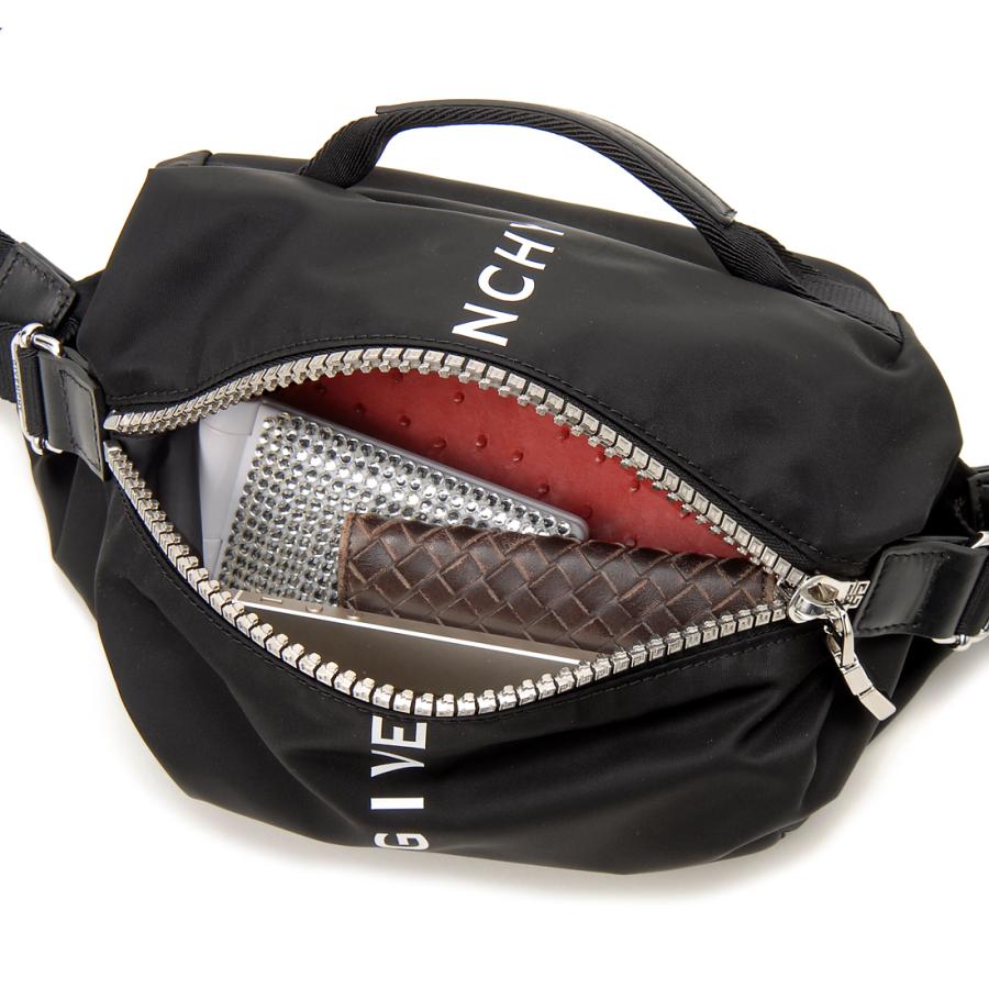 訳あり　ロゴに欠け、はがれあり　GIVENCHY ジバンシー ボディバッグ メンズ ブラック BKU038K1JE001 G-ZIP 訳あり ロゴに欠け、はがれあり GIVENCHY ジバンシー ボディバッグ