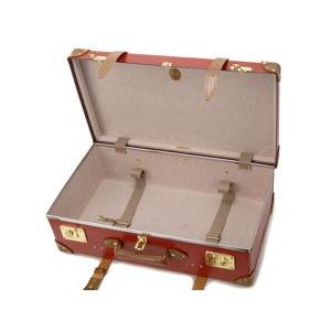 グローブトロッター タン レッド (鍵有り) グローブトロッター 2輪 スモールキャリーオン キャリーケース