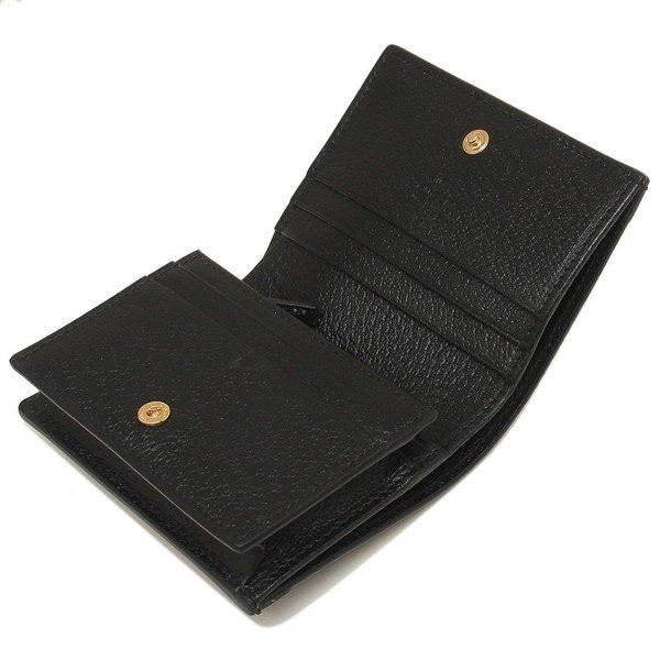GUCCI（グッチ） 訳あり 箱無し 二つ折り財布 レディース ブラック